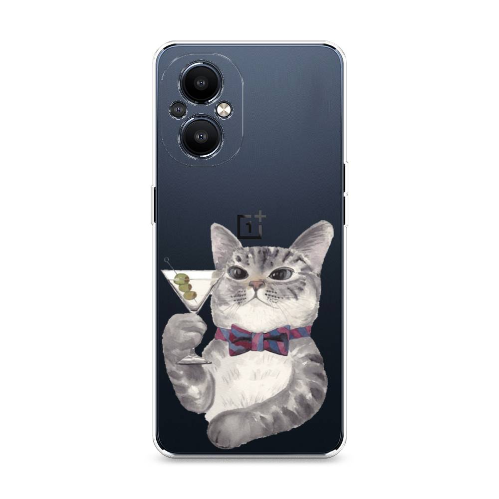 

Силиконовый чехол "Кот джентльмен" на OnePlus Nord N20 5G, Кот джентльмен