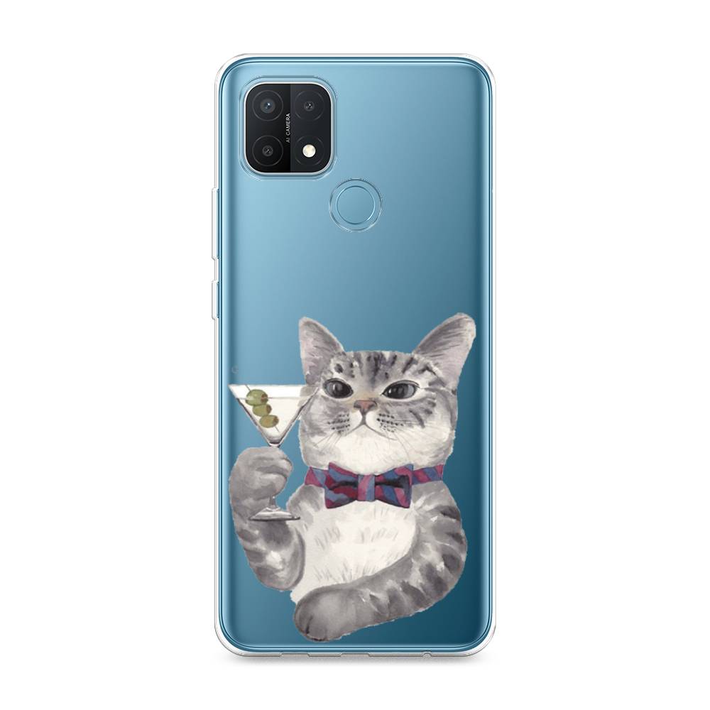 

Силиконовый чехол "Кот джентльмен" на Oppo A15s, Кот джентльмен