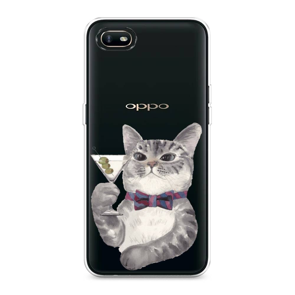 

Силиконовый чехол "Кот джентльмен" на Oppo A1k, Кот джентльмен