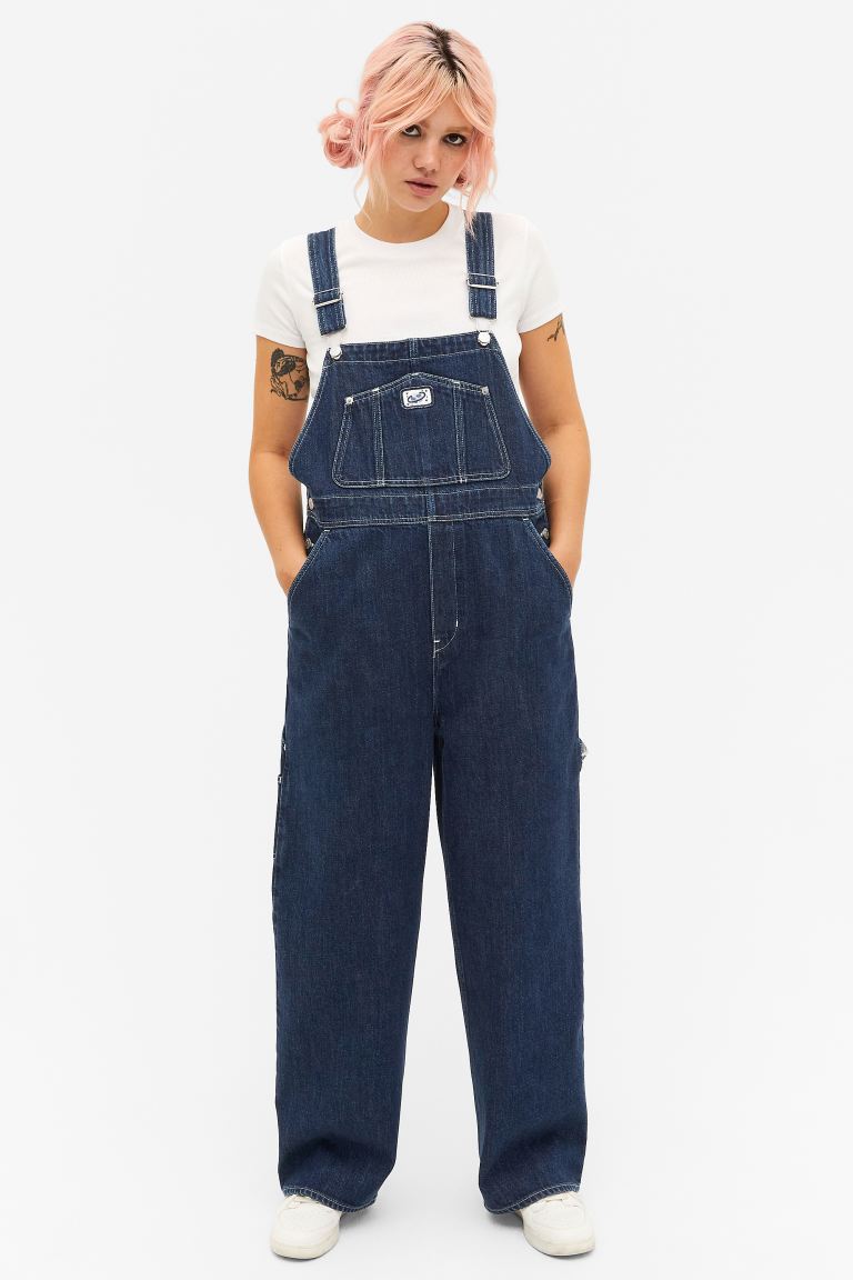 Комбинезон женский Monki 1002749010 голубой M (доставка из-за рубежа)