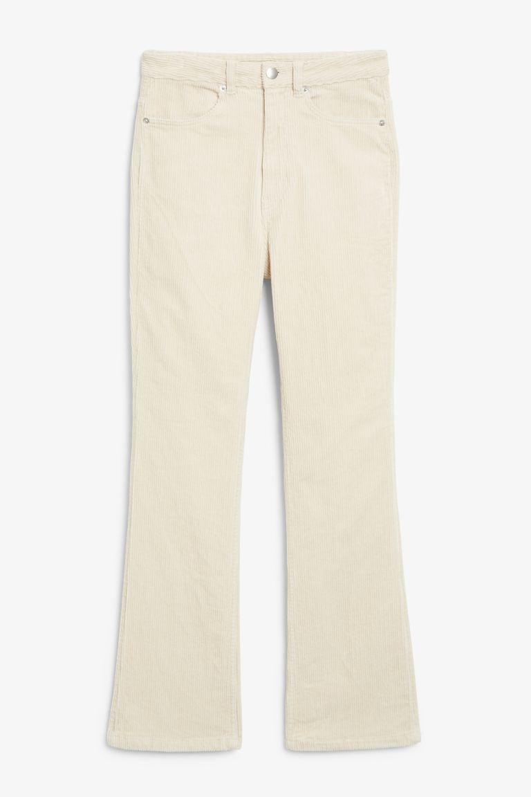 

Брюки женские Monki 1002971001 белые 44 EU (доставка из-за рубежа), 1002971001