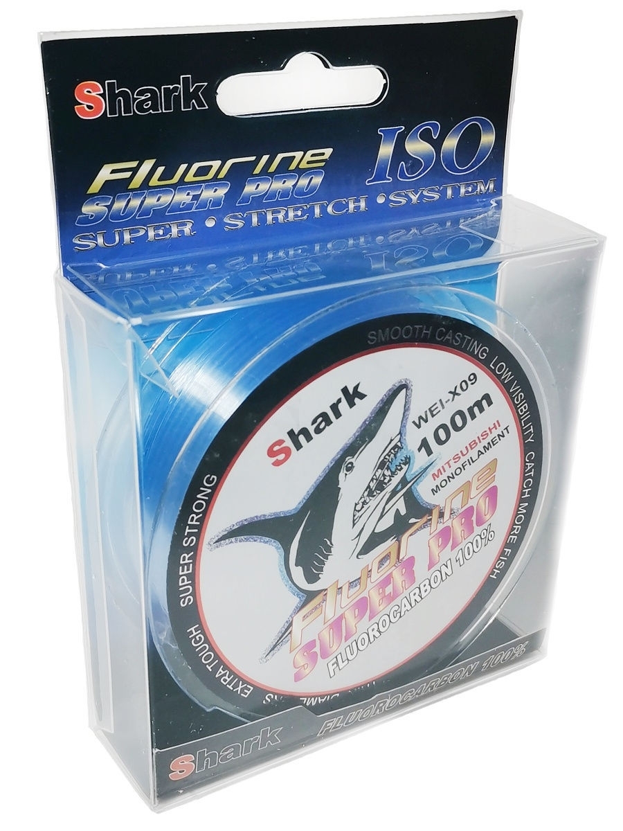 Леска Shark Fluorocarbon 100% d-0.16mm