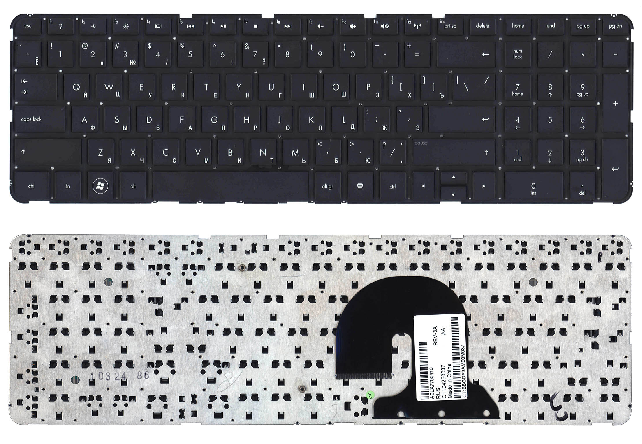 

Клавиатура HP для ноутбука HP DV7-4000