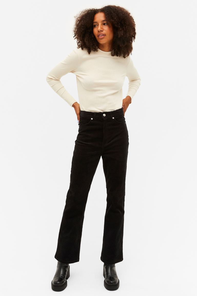 

Брюки женские Monki 1002971009 черные 34 (доставка из-за рубежа), 1002971009