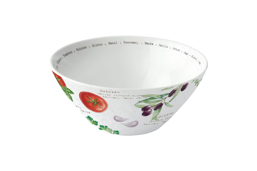

Салатник Easy Life Домашняя кухня 22.5см, 2л, фарфор EL-R2224/HOMK_