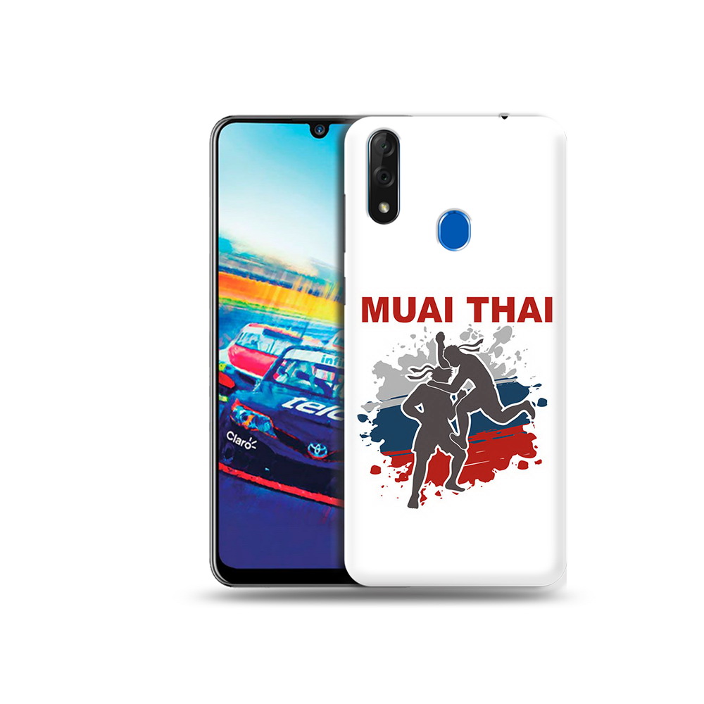 

Чехол MyPads Tocco для ZTE Blade V10 Муайтай (PT136503.455.123), Прозрачный, Tocco