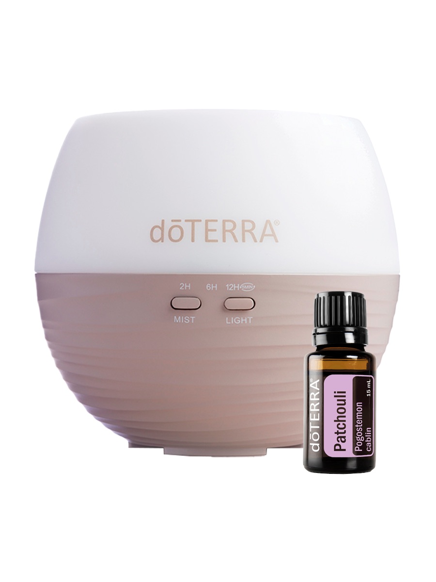 

Набор doTERRA Диффузор Лепесток масло Пачули 15 мл, Набор doTERRA Диффузор Лепесток + масло Пачули 15мл