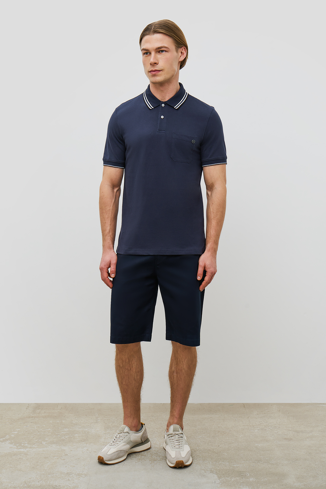 

Шорты мужские Baon B8223001 синие 3XL, Синий, B8223001