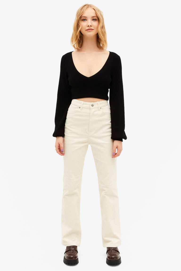 

Брюки женские Monki 1002971011 белые 42 EU (доставка из-за рубежа), 1002971011