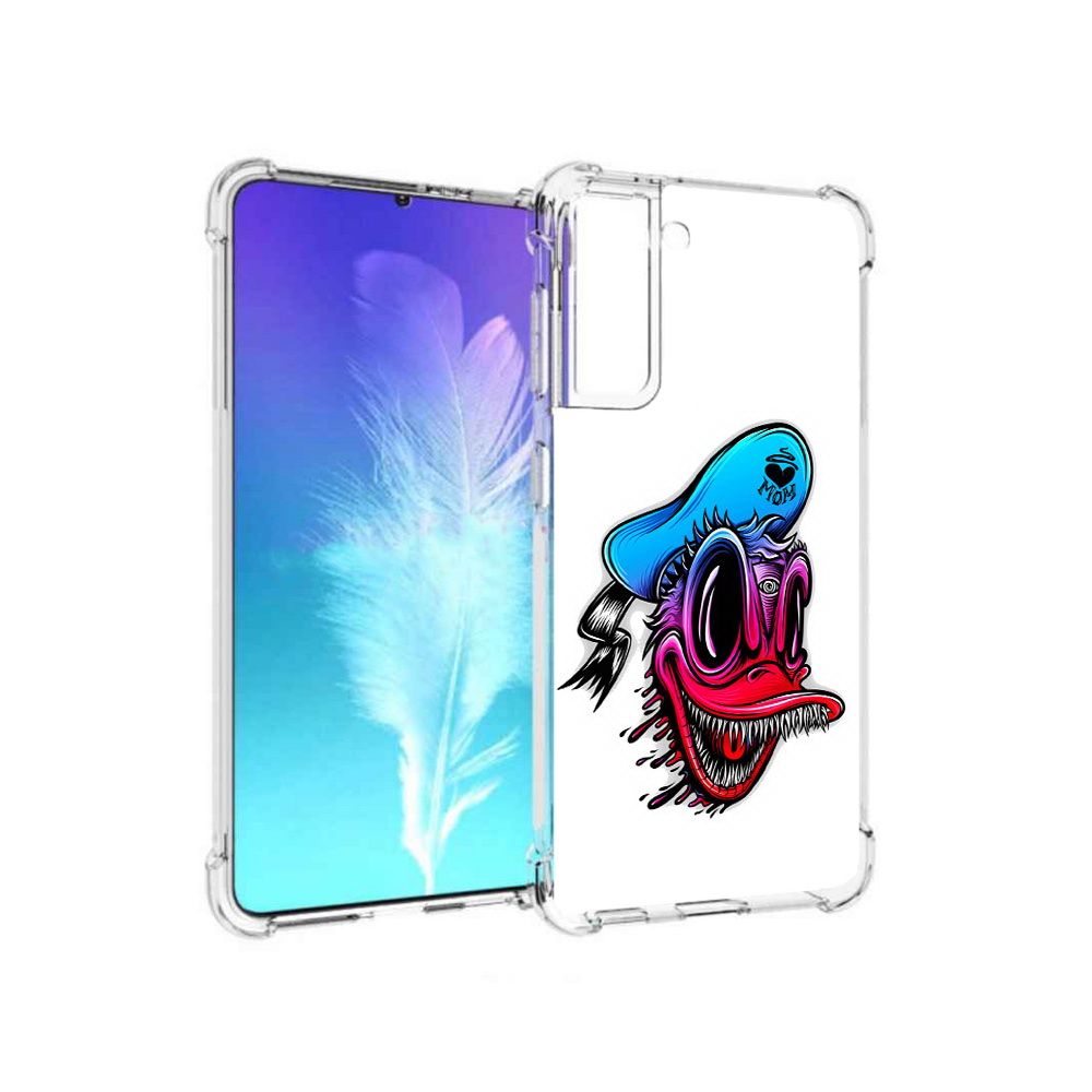

Чехол MyPads Tocco для Samsung Galaxy S21 Дональд (PT157088.510.71), Прозрачный, Tocco