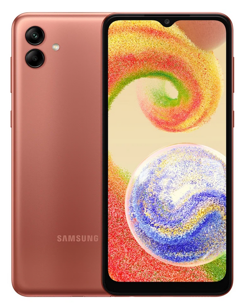 Смартфон Samsung Galaxy A04 3/32GB Copper (SM-A045FZCDMEA)