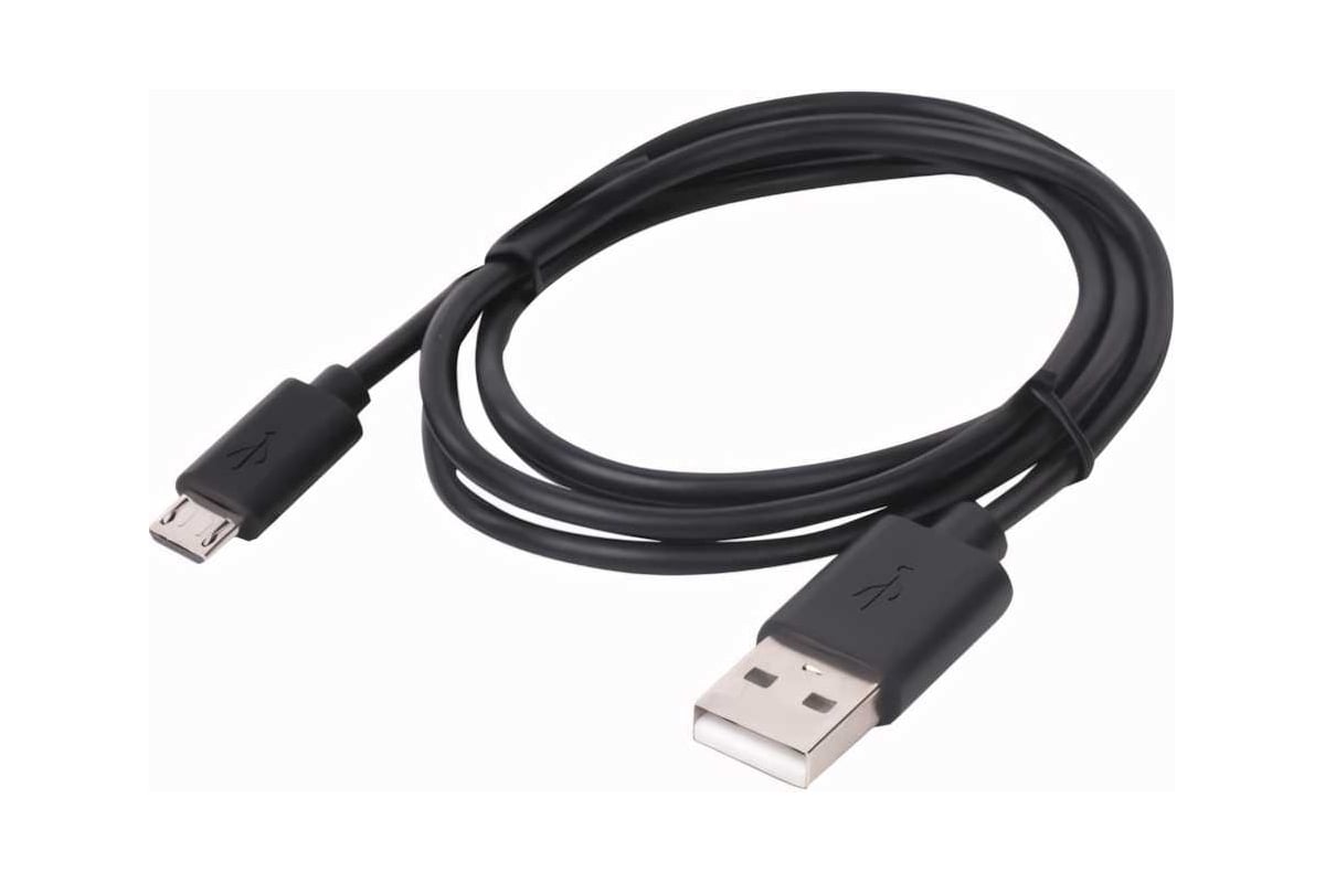 Набор 4 кабеля SONNEN USB - Micro-USB, 1м, черный (513115)