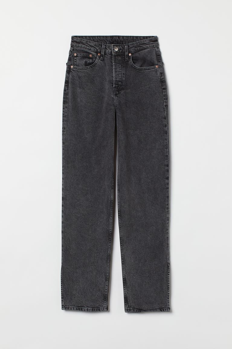 

Джинсы женские H&M 1003167007 серые 36 (доставка из-за рубежа), 1003167007