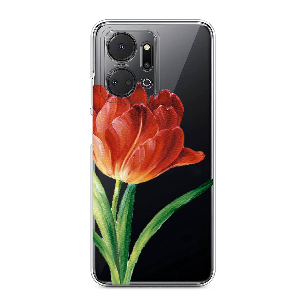 

Чехол Awog на Honor X7A "Красный тюльпан", Оранжевый;зеленый, 6120650-8