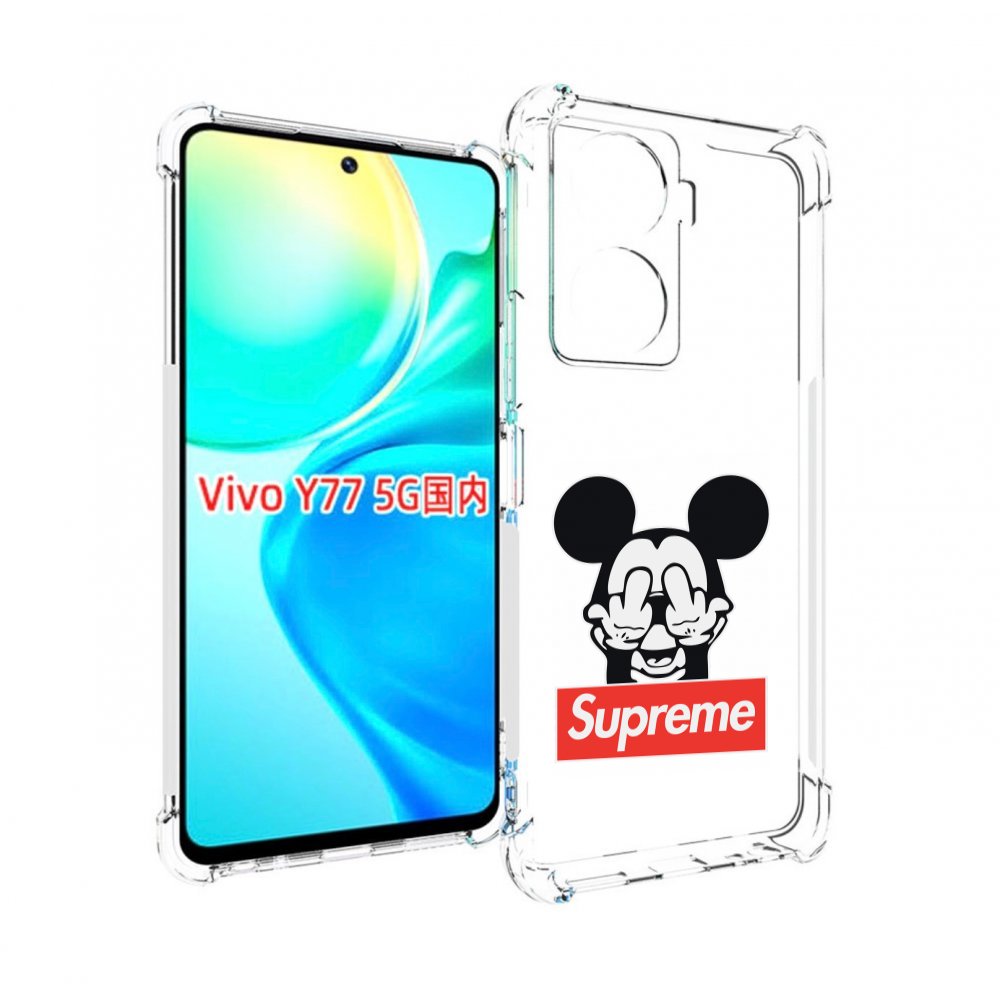 

Чехол MyPads Супримовский-Микки-маус для Vivo Y77 5G, Прозрачный, Tocco