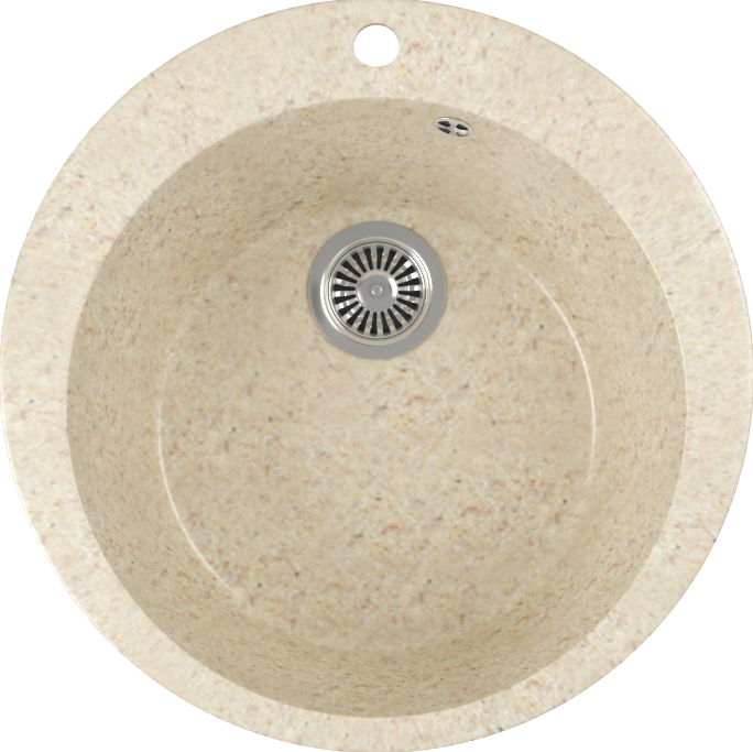 

Мойка кухонная Domaci Бьелла DMC-05 бежевая, Бьелла DMC-05