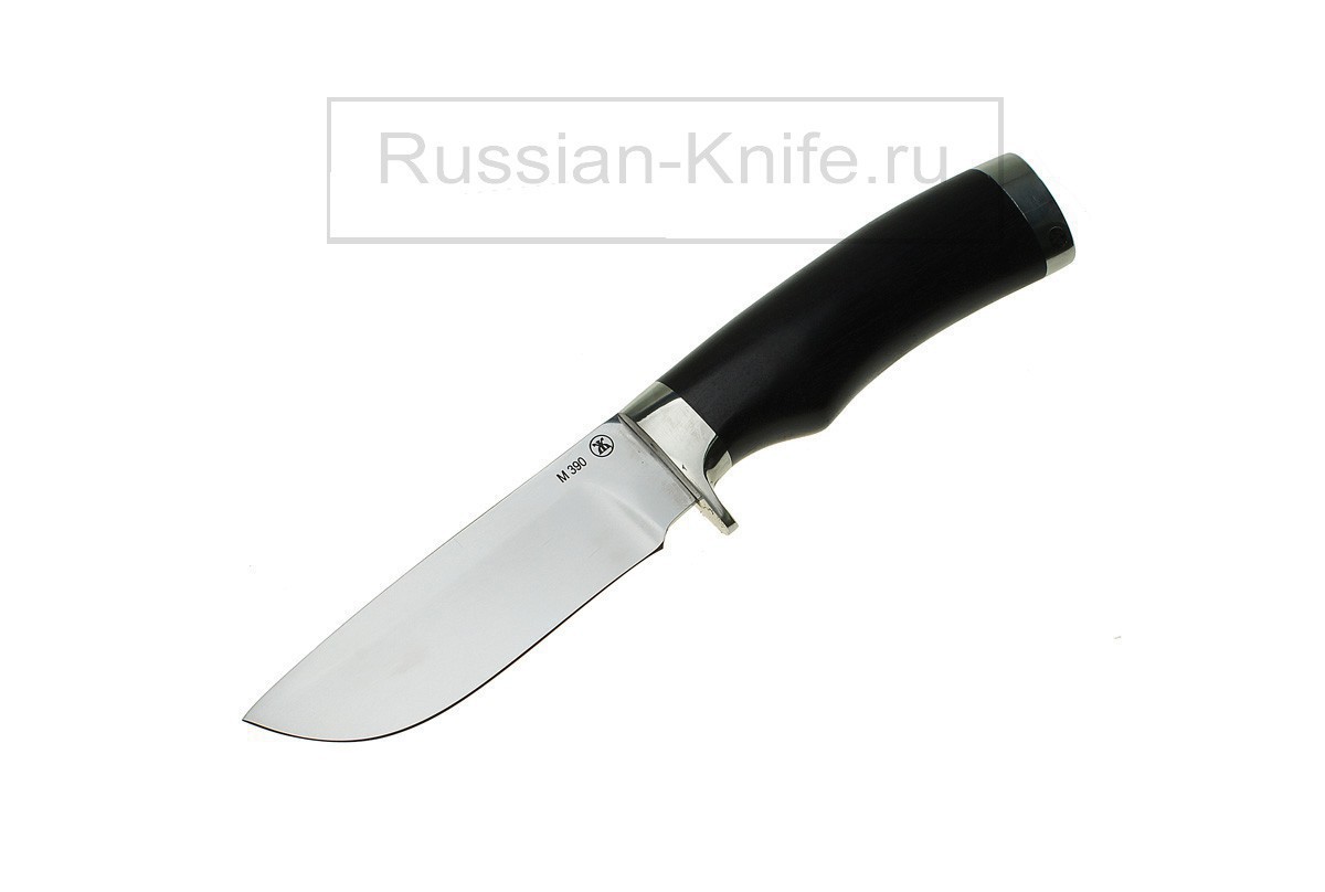 

Нож Пушной (сталь М390), граб, А.Жбанов