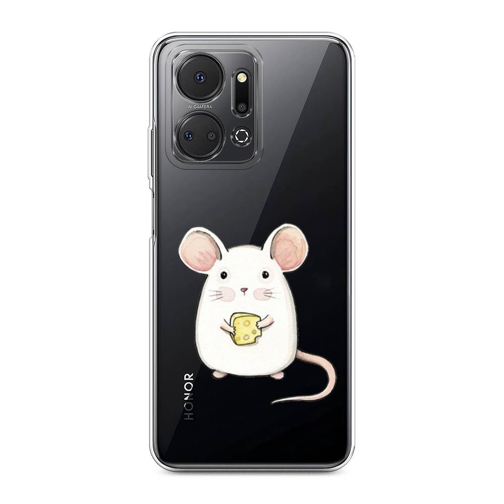

Чехол Awog на Honor X7A "Мышка", Белый, 6120650-1
