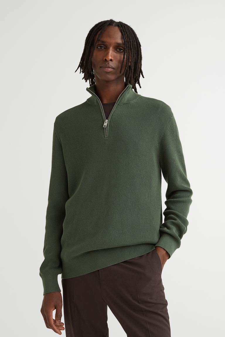 

Свитер мужской H&M 1005941006 хаки 3XL (доставка из-за рубежа), 1005941006