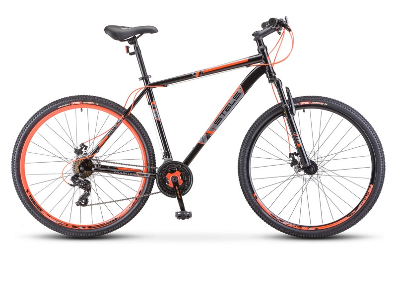Велосипед STELS Navigator-900 MD 29 -23г F020 21 черный-красный 1671000₽