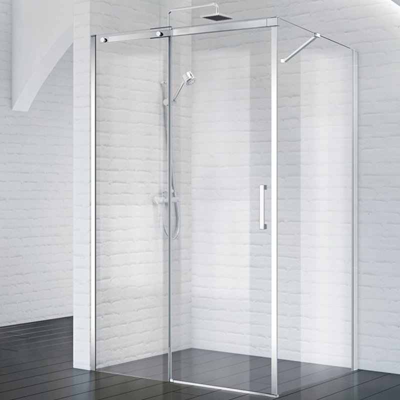 

Душевой уголок BelBagno Acqua AH-1-140/90-C-Cr