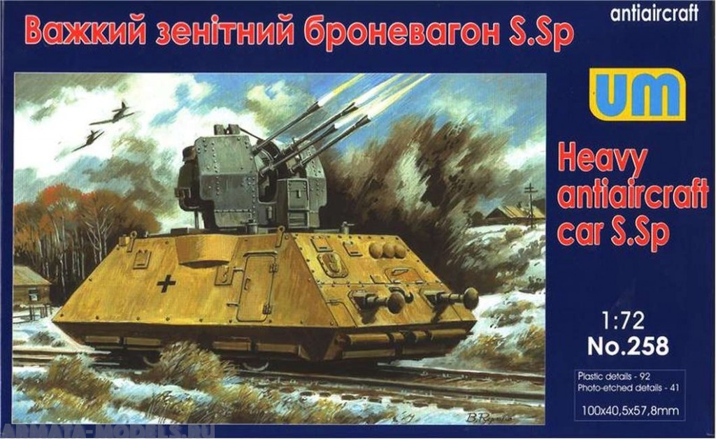 

Heavy antiaircraft car S.Sp