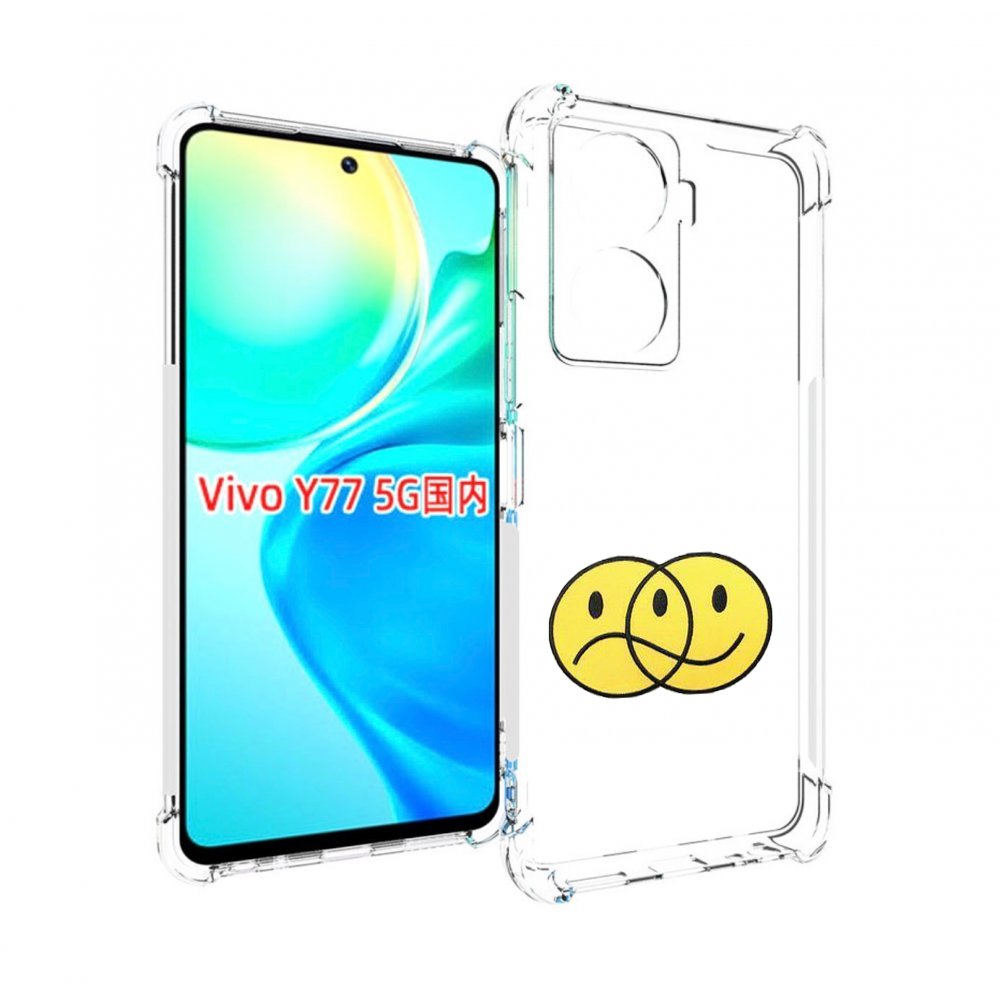 

Чехол MyPads Хиппи для Vivo Y77 5G, Прозрачный, Tocco