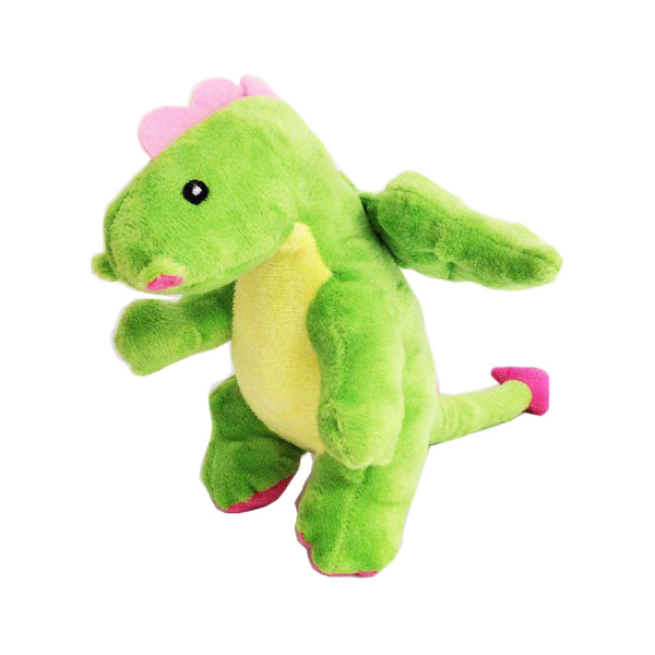 фото Игрушка для животных динозавр с крыльями зеленый nobrand