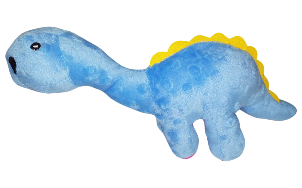 фото Игрушка для животных динозавр синий nobrand