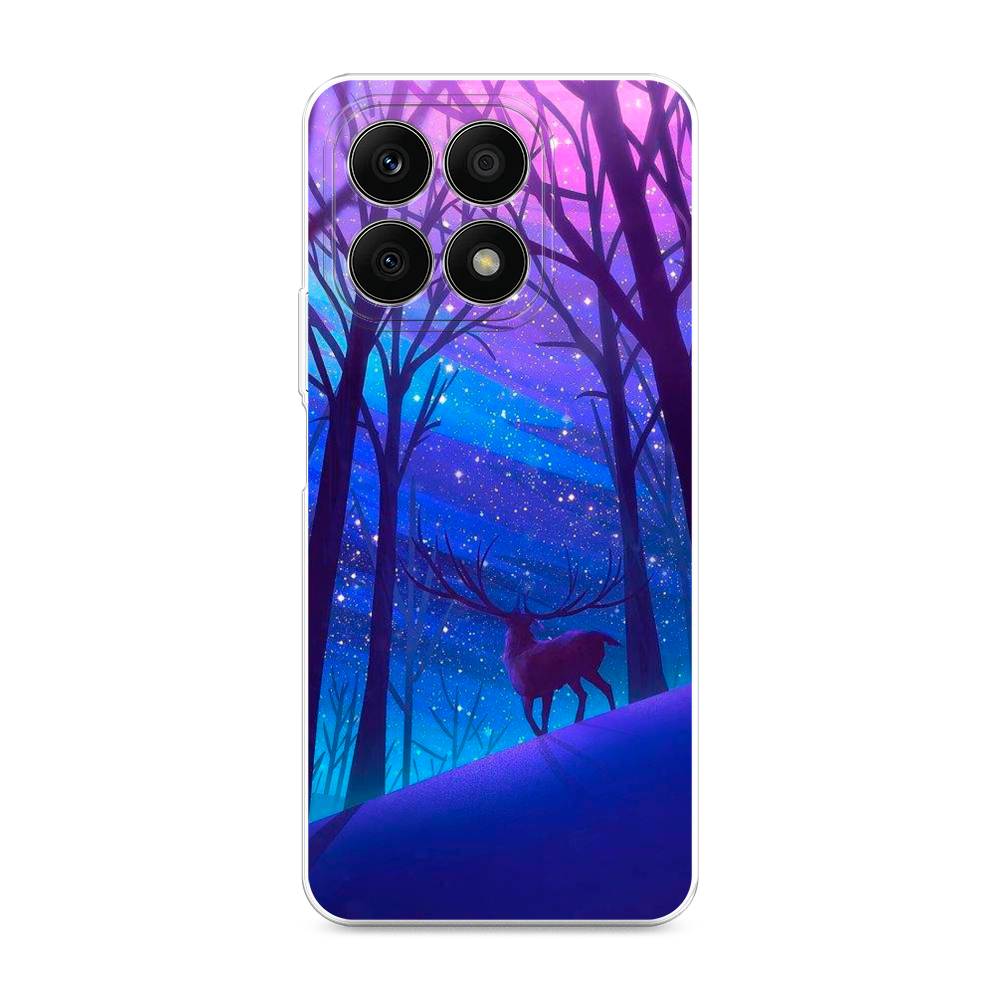 

Чехол Awog на Honor X8A "Северный олень", Фиолетовый;голубой;синий, 6120750-2