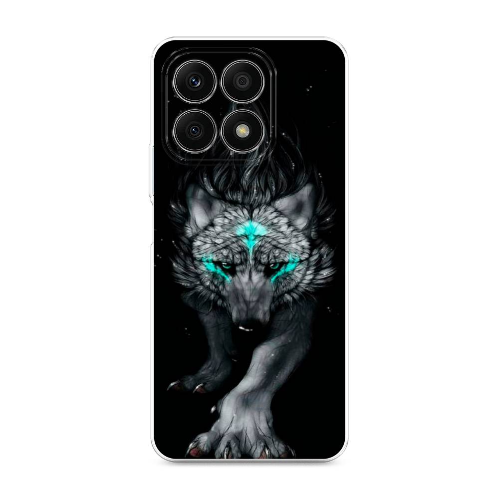 

Чехол Awog на Honor X8A "Волшебный волк", Черный;серый, 6120750-2