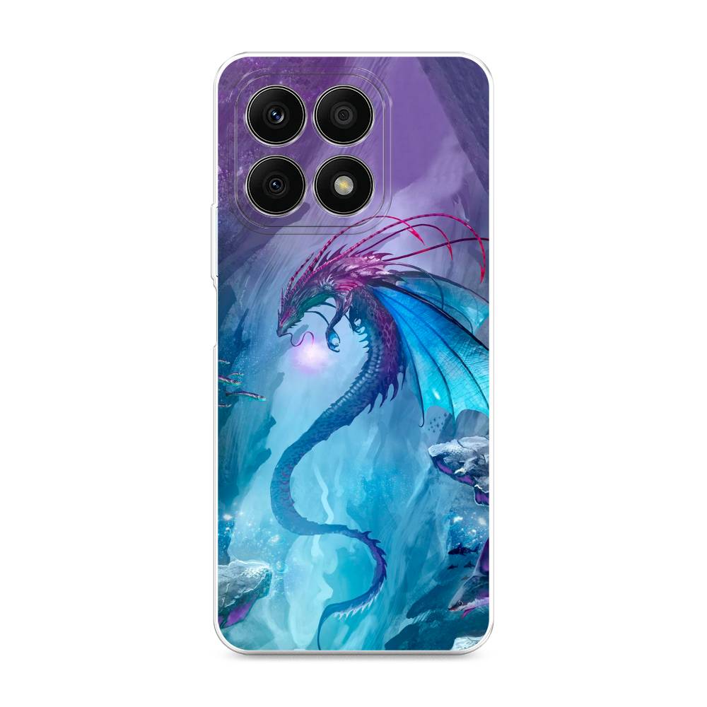 

Чехол Awog на Honor X8A "Водный дракон", Голубой;фиолетовый;синий, 6120750-2