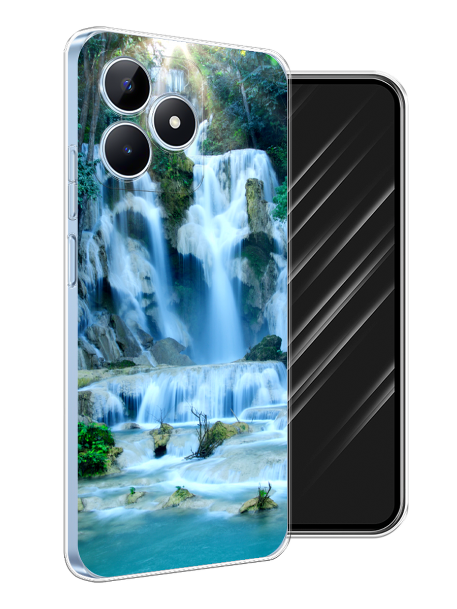 

Чехол Awog на Realme C60 "Водопад 8", Голубой;зеленый, 2516550-1