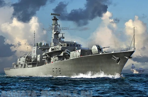 

06719P HMS TYPE 23 Frigate - Kent F78