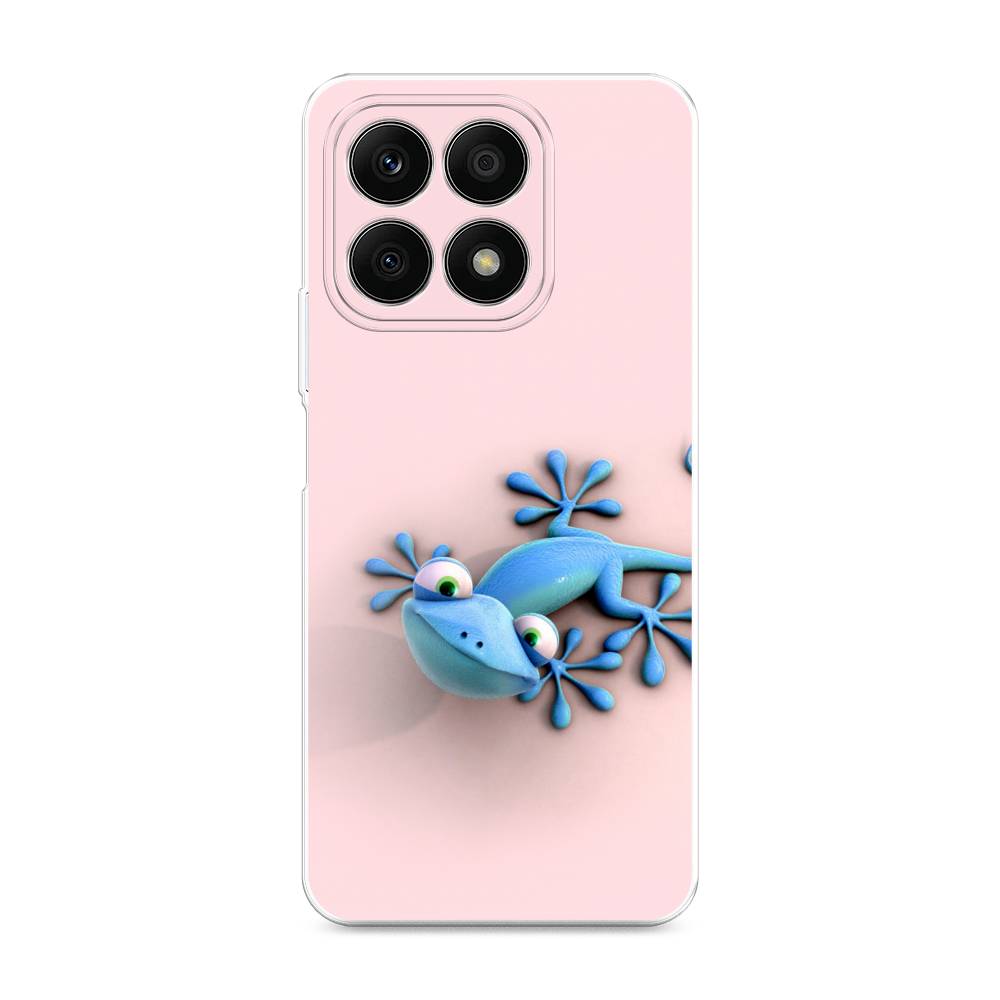 

Чехол Awog на Honor X8A "Голубая ящерка", 6120750-2