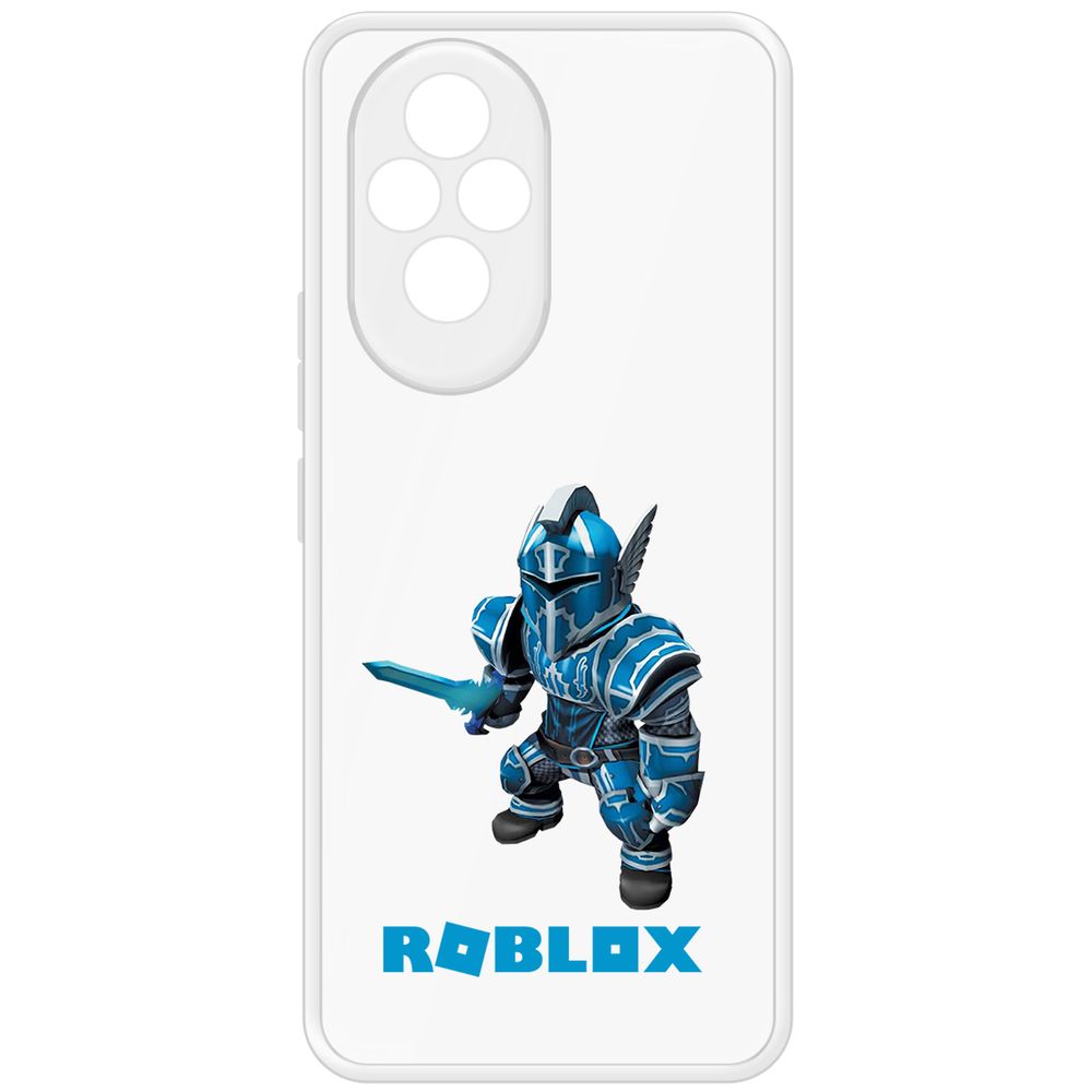 

Чехол-накладка Krutoff Clear Case Roblox-Рыцарь Алар для Honor 200, Прозрачный