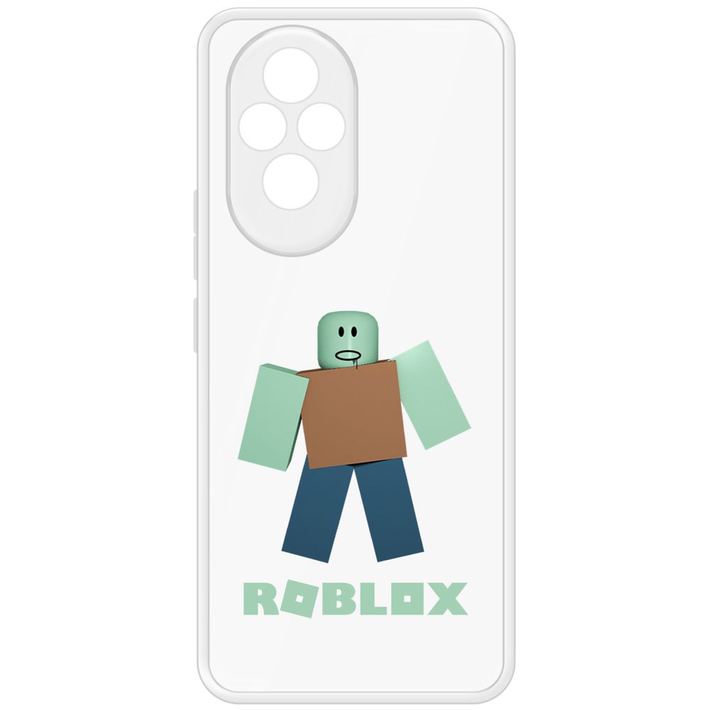

Чехол-накладка Krutoff Clear Case Roblox-Зомби для Honor 200, Прозрачный