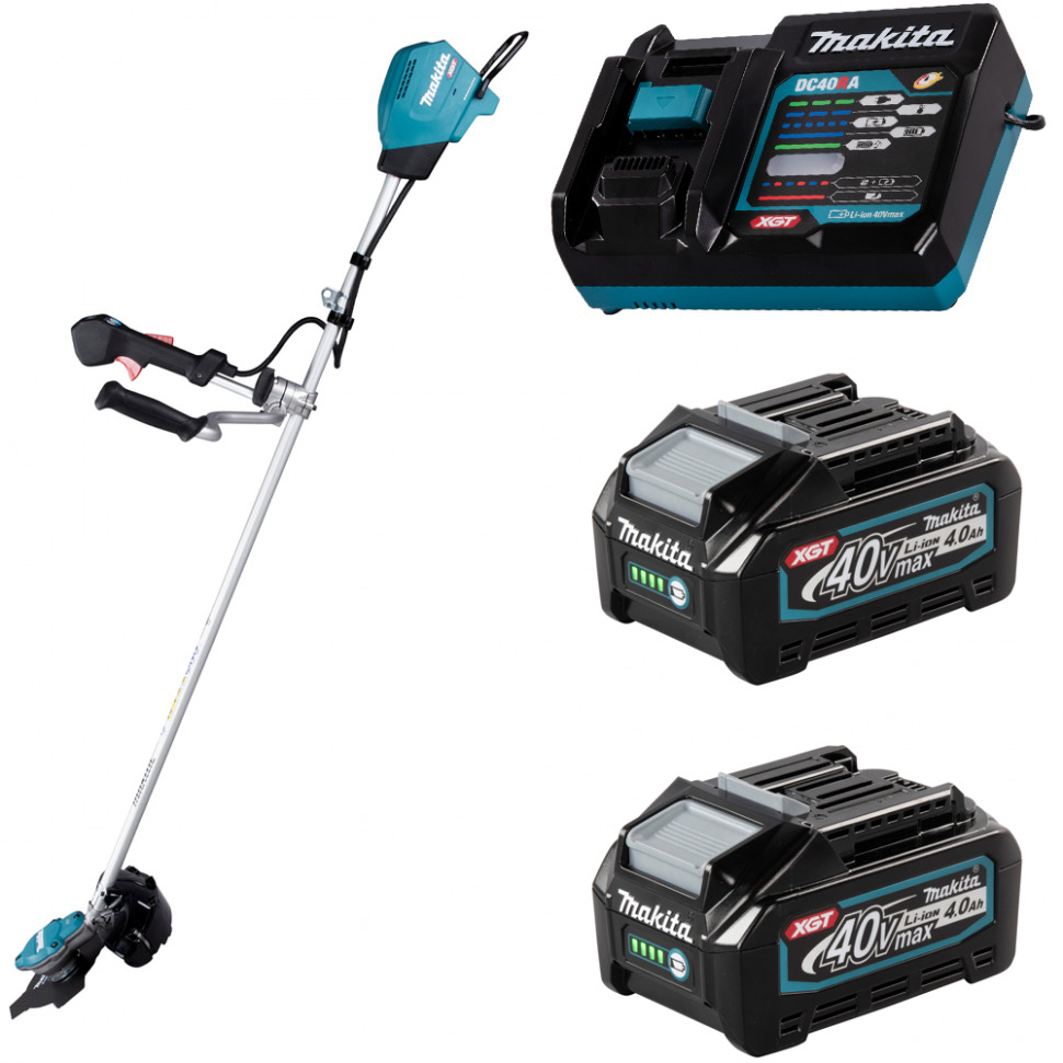 

Триммер аккумуляторный Makita UR002G05M201 40В 2х4Ач, з/у, UR002G05M201