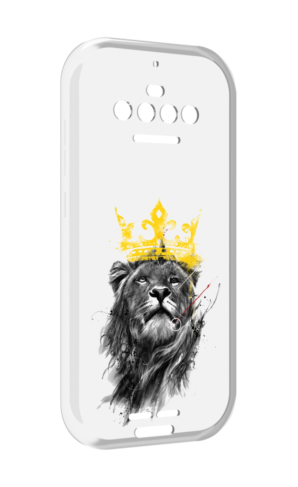 

Чехол MyPads король-лев для Oukitel F150 R2022, Прозрачный, Tocco