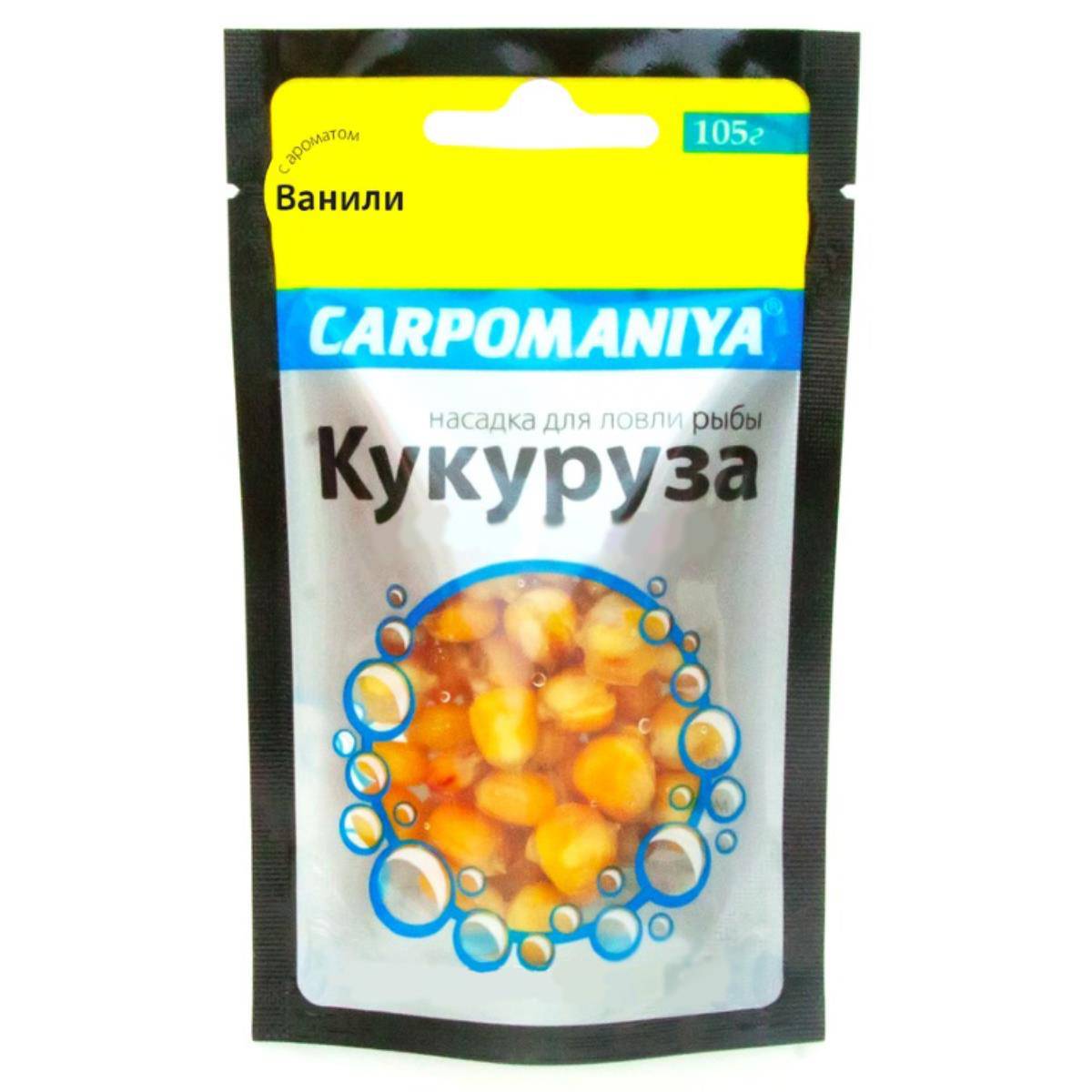 

Натуральная насадка Карпомания Кукуруза Мягкая 120 г, ваниль, Кукуруза Мягкая