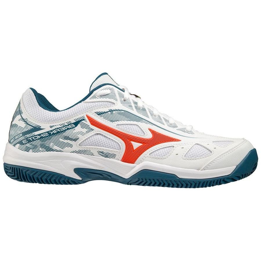 

Кроссовки мужские Mizuno Breakshot 3 Cc белые 11 US, Breakshot 3 Cc