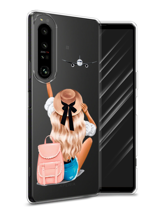 

Чехол Awog на Sony Xperia 1 IV "Автостопом самолетом", Разноцветный, 55150-7