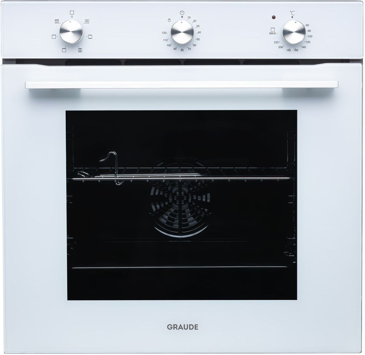 Встраиваемый электрический духовой шкаф Graude BE 60.2 W встраиваемый электрический духовой шкаф bertazzoni f6011modplz серый
