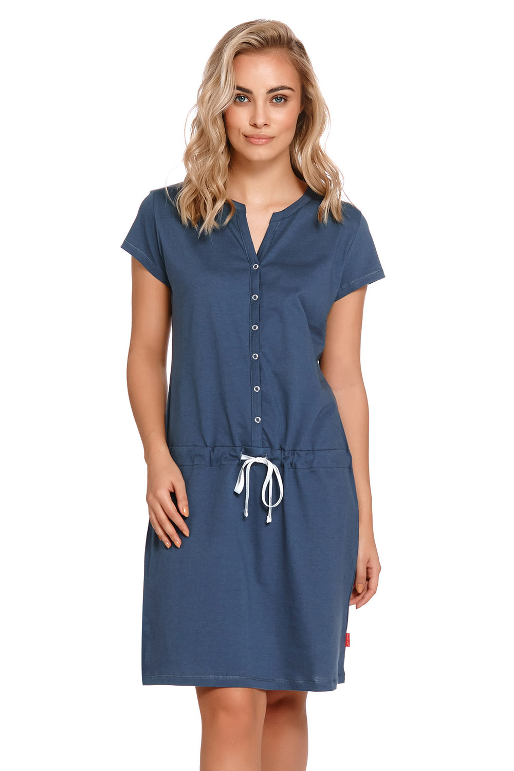 

Ночная сорочка женская Doctor Nap DN_TM.4229 Deep Blue синяя M, DN_TM.4229 Deep Blue