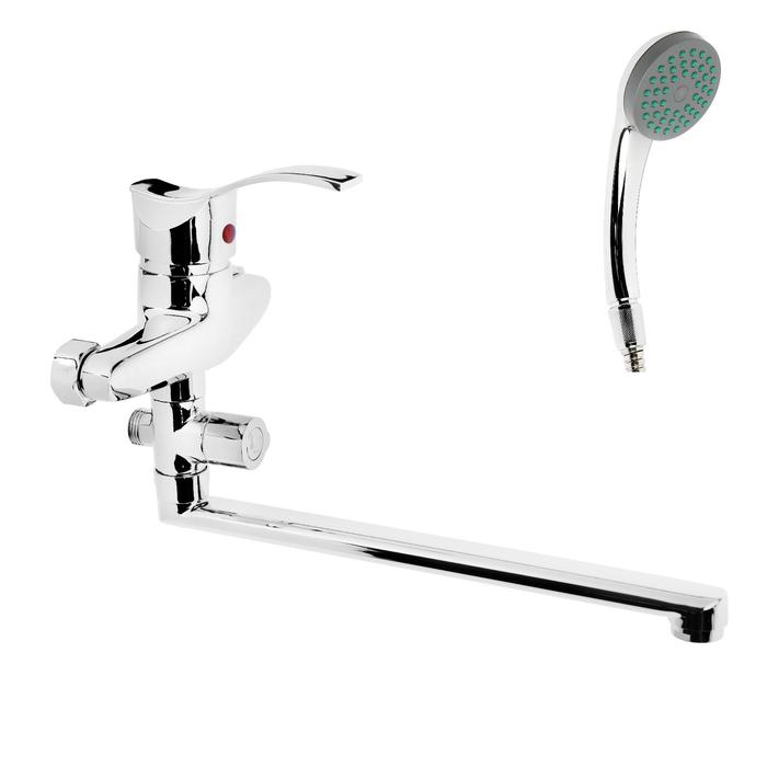 

Смеситель для ванны "ОПТИМА", однорычажный, излив 300 мм, хром