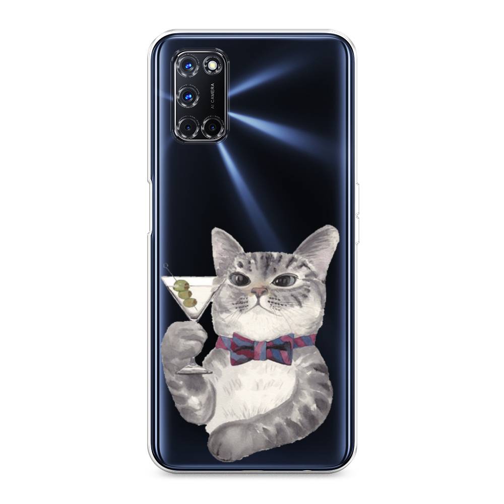 

Силиконовый чехол "Кот джентльмен" на Oppo A52, Кот джентльмен