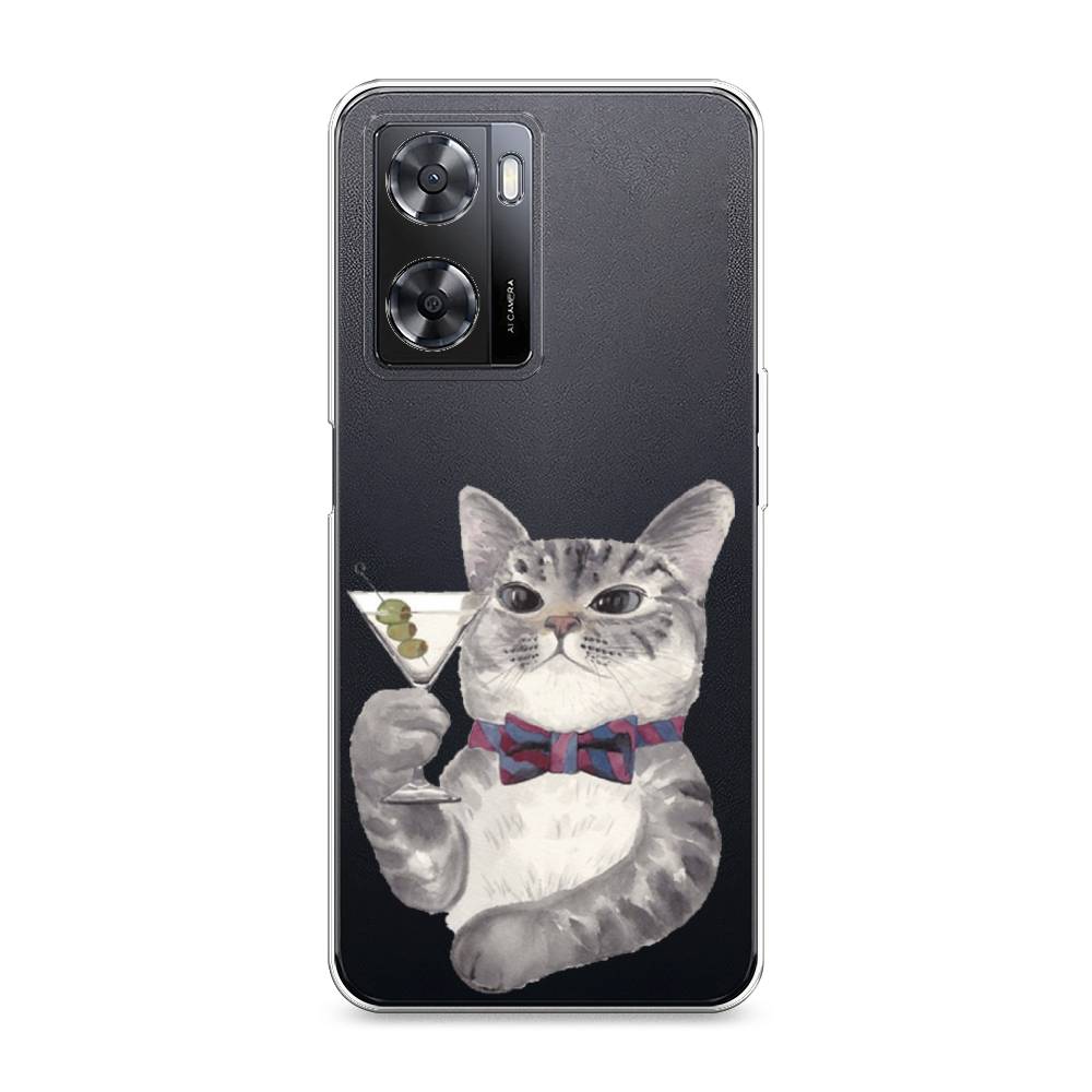 

Силиконовый чехол "Кот джентльмен" на Oppo A57 4G, Кот джентльмен