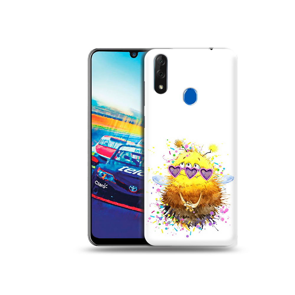 

Чехол MyPads Tocco для ZTE Blade V10 Пушитый шмель (PT136503.455.143), Прозрачный, Tocco