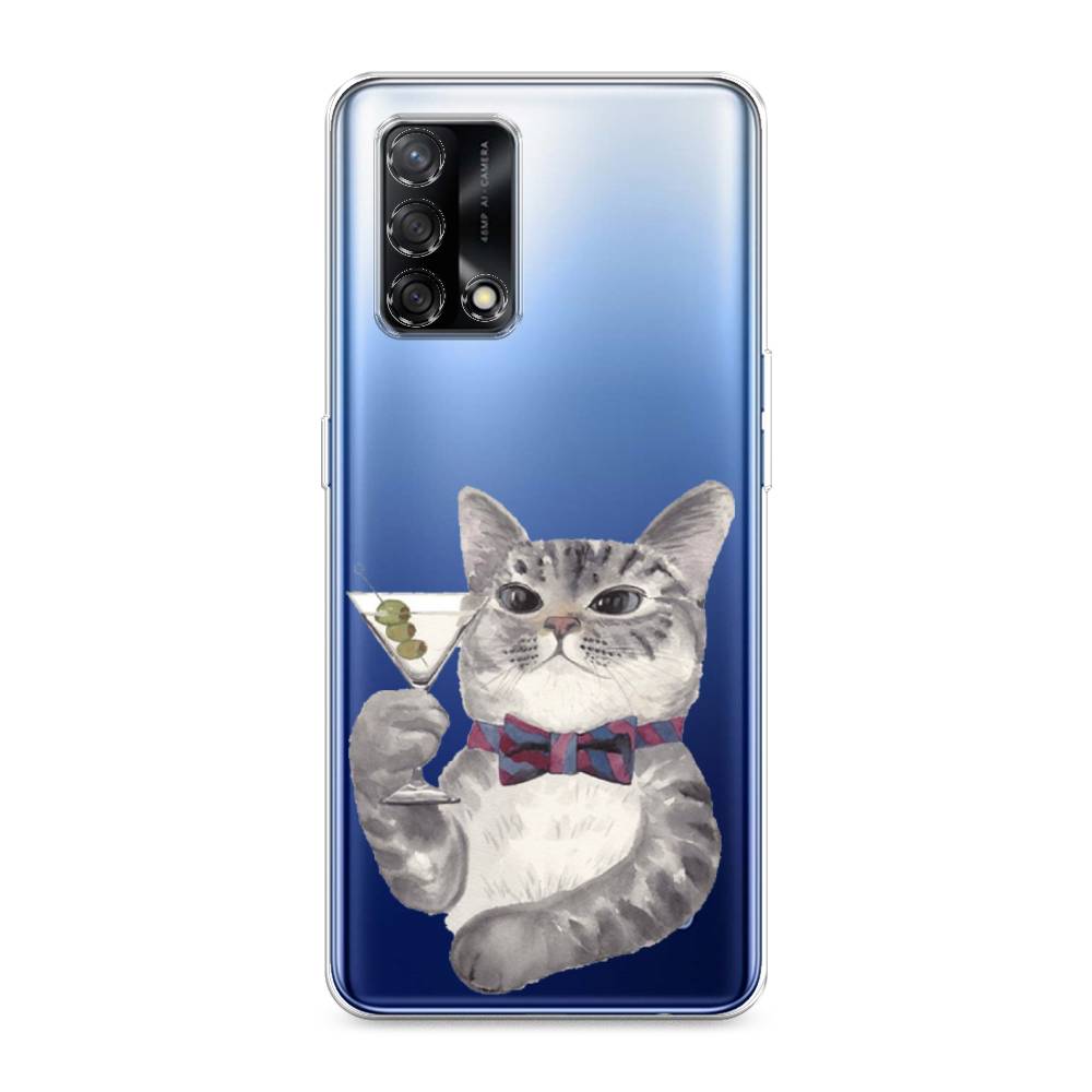 

Силиконовый чехол "Кот джентльмен" на Oppo A74, Кот джентльмен