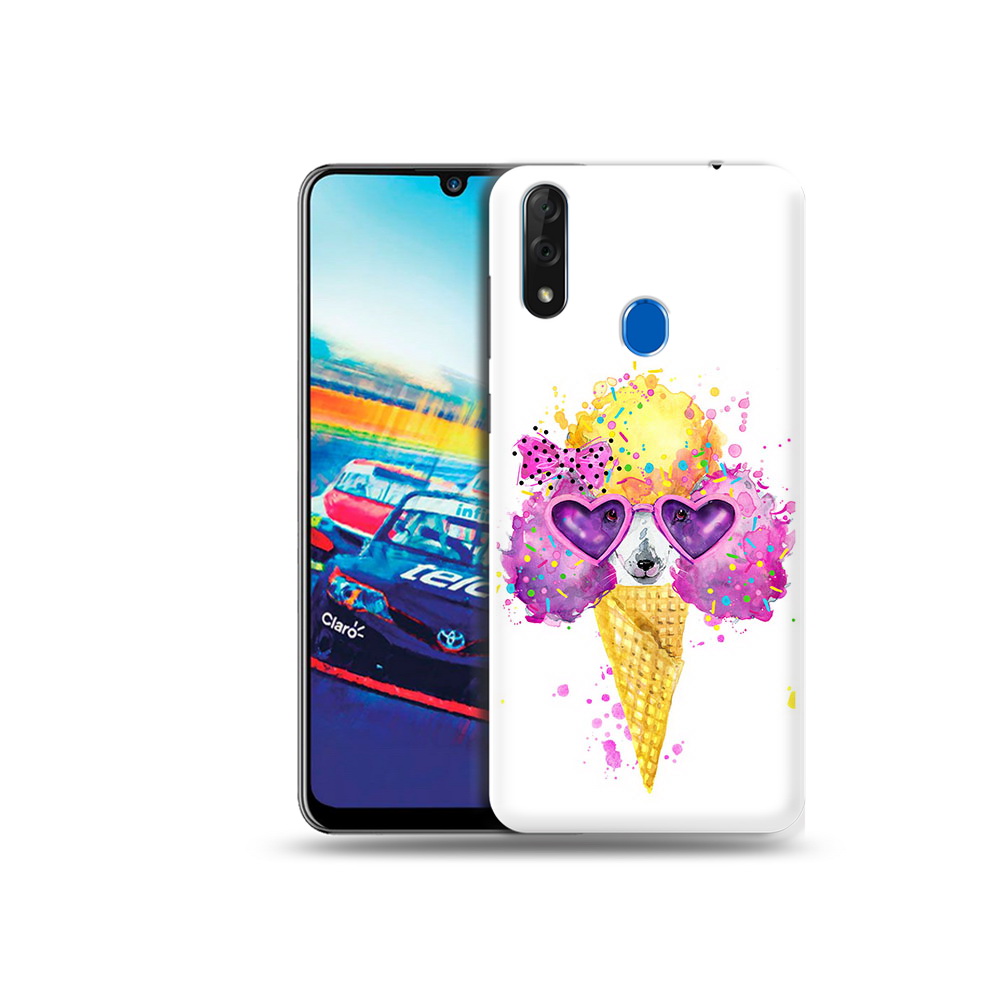 

Чехол MyPads Tocco для ZTE Blade V10 Рожок (PT136503.455.146), Прозрачный, Tocco